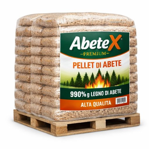 Bancale Ecopellet 66 sacchi da 15 kg abete - immagine 3